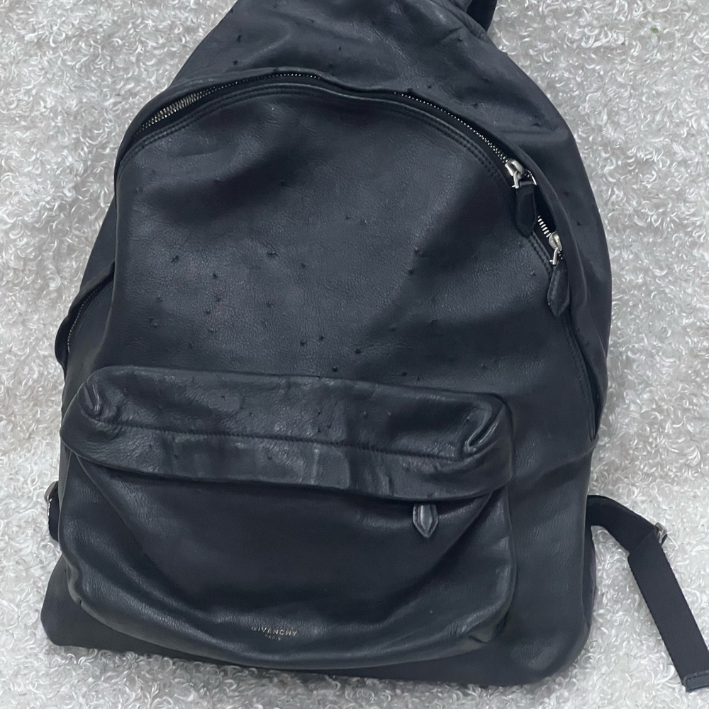 Givenchy Animal Print Leather Backpack Bag